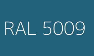 RAL 5009 renk