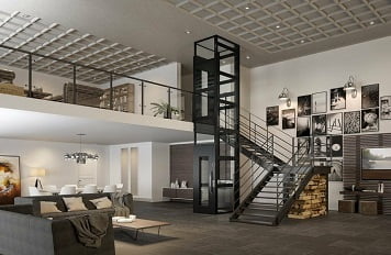 platform-lift-amadatech müstakil ev asansörü